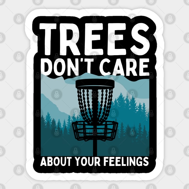Disc Golf Quote Sticker by The WYLD Tribe